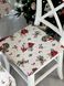 Подушка на стілець новорічна гобелен LimaSo EDEN 1268B "Друзі Зимового Лісу", 40х40 см, Квадратна