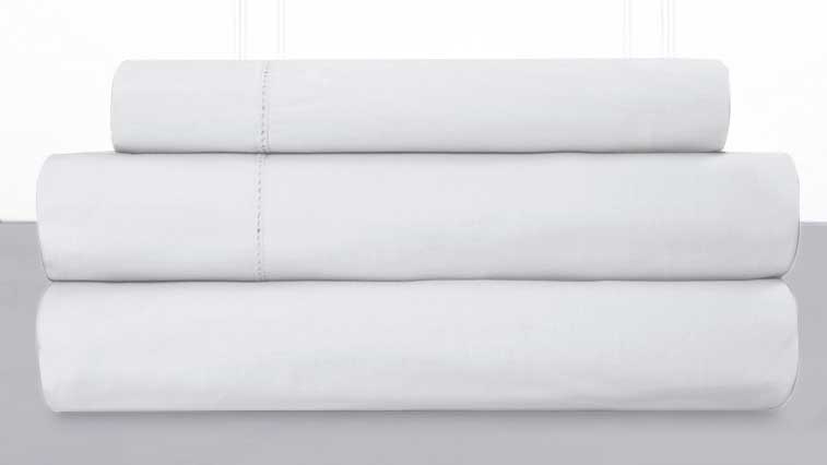Постільна білизна сатин Люкс Kamasana Saten White, Білий, 50х70см (2шт), Євро, 200х220 см, 260х280 см