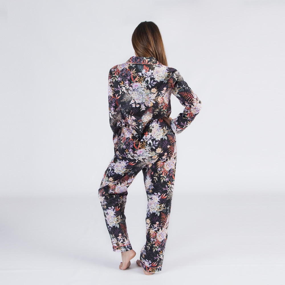 Пижама женская рубашка с брюками L1nk Studio LARGO BALI, M
