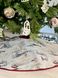 Спідничка під ялинку LimaSo EDEN 1254 "Снігова Казка" (Срібний люрекс), D90 см, Кругла