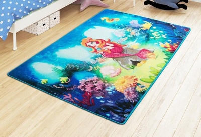 Килимок в дитячу кімнату Confetti Mermaid Mavi