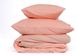 Комплект постельного белья Antoni Ранфорс Premium Бязь Розовый персик Полуторный 155х215 3