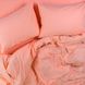 Комплект постільної білизни Antoni Ранфорс Premium Бязь Рожевий персик Полуторний 155х215 1